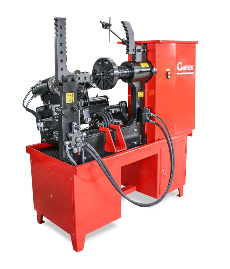 Станок для правки колесных дисков СИБЕК «Премьер-Альфа-Гидравлик»