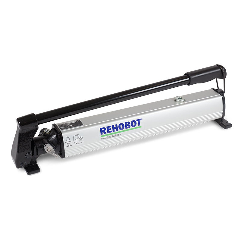 Насос ручной одноступенчатый с шлангом и БРС (70МПа, 0,6л, 6 кг) REHOBOT PH70A-600/LS201 49108