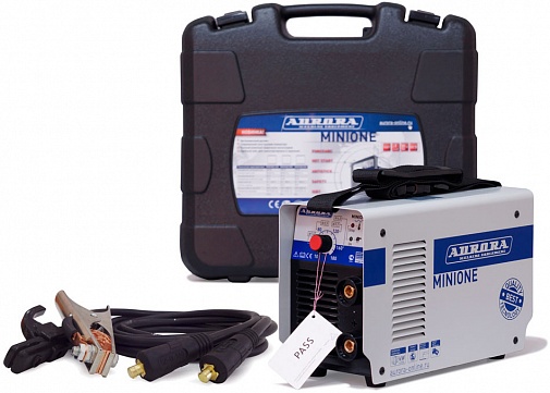 Сварочный инвертор с аксессуарами в кейсе Aurora MINIONE 1800 12855