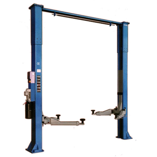 Подъемник двухстоечный г/п 4 т электрогидравлический с верхней синхронизацией ROSSVIK V2-4LB