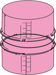 Пластиковая колба предкамеры установки ALFA KR4306