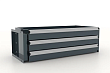 Блок из 3 ящиков для шкафа "Premium" 842х411х88h мм. FERRUM 13.922-7016