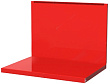 Комплект полка/стенка для верстаков БТ и 2ТВ  - красный  01.500L-3000
